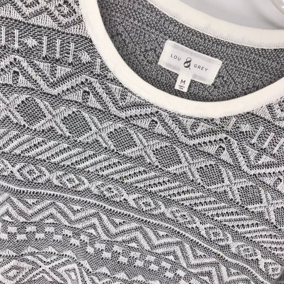Lou & Grey Tops - SOLD!! Lou & Grey Linen Cotton Blend Sweater
